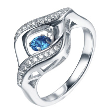 Bijoux Gemstone Dancing Diamond 925 Silver Jewelry Jewelry
